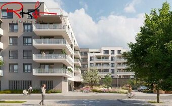 Prodej, novostavba byt 1+kk s balkónem, Stodůlky , Praha 5