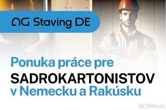 Sadrokartonista dlhodobé projekty Nemecko a Rakúsko