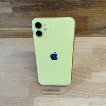 iPhone 11 64GB, žlutý (12 měsíců záruka) - 1