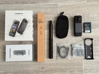 TOP STAV:Insta360X4+Screen Protector+114cm Invisible Selfie
