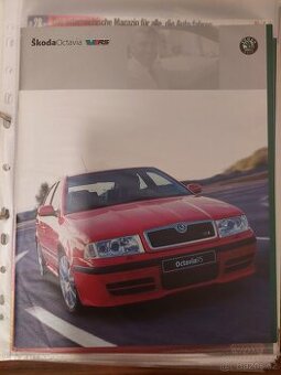 Skoda Octavia Rs 1.8t WRC originální prospekt prodam