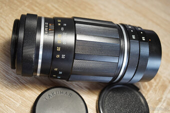 Asahi Pentax Tele-Takumar 200mm f/5.6 – kompaktní, 10 lamel