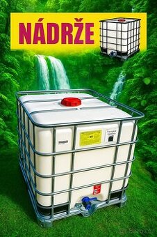 IBC nádrže na vodu - 1000 litrů