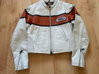 Kožená dámská bunda Harley Davidson XS