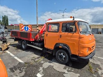 Avia A 75-L Double kabina,hydraulická ruka