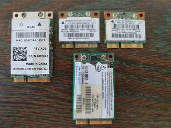 4x Wifi modul do Notebooku : kus - Vše - 150kč