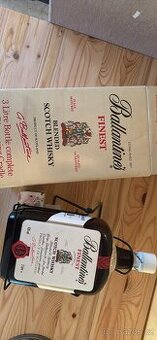 Ballantines finest rarita 3L. Rok 1991