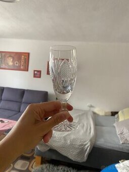 broušené sklo