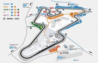 Prodám 2 gold vstupenky na moto GP Brno