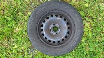 Originál sada VW kola 1S0601027, pneu Vredestein 165/70 R14