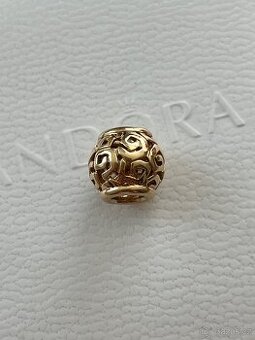 Zlatý korálek pandora 585 - 1