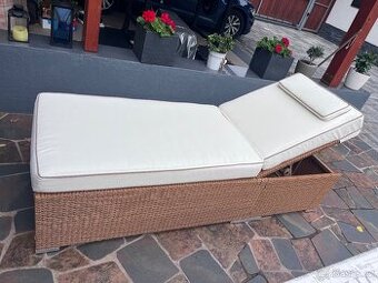 Prodám zahradní lehátko RS Trade exclusive - hnědé
