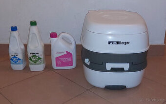 Přenosné WC Berger Deluxe