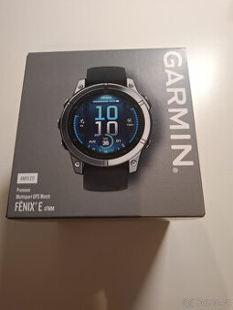 Prodám Garmin Fenix 8E Steel Black 47mm Amoled