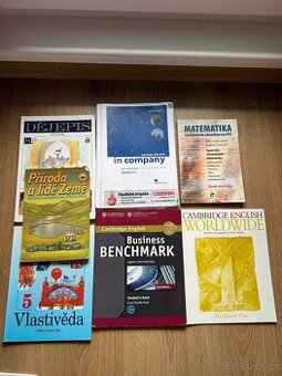 Prodám učebnice pro gymnázium, SŠ