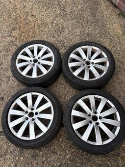 Alu 5x112 Et 42 zimní pneu 205/50 R17
