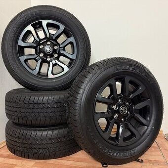 TOYOTA HILUX 6x139,7 R18 ET25+LETNÍ 265/60R18 9mm