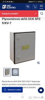 Prodám zazdívací antonicek na plynoměr