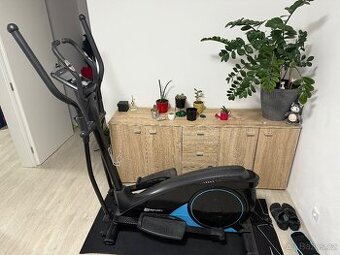 Elektromagnetický eliptický trenažér +podložka