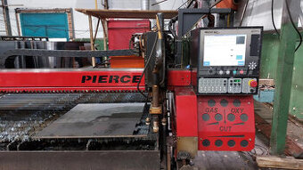 CNC plazma PIERCE PUR 3000 + odsávání Tigema