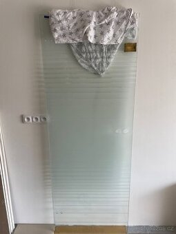 Prodám NOVÉ skleňené dveře