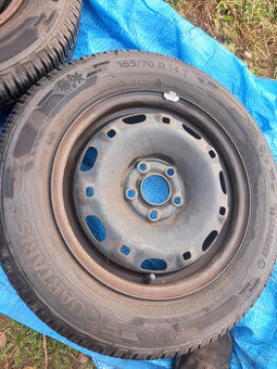 Celoroční sada pneu 165/70 R14 na fabia