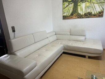 Moderní kvalitní kožená sedací souprava