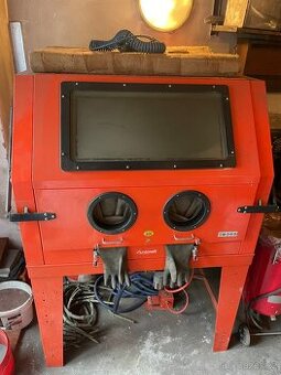 Pískovací box + kompresor Atmos