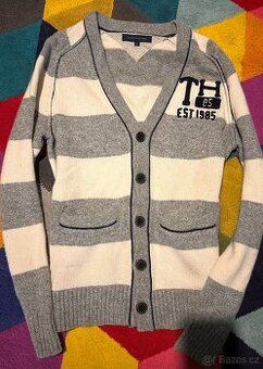 TOMMY HILFIGER VLNĚNÝ SVETR- PÁNSKÝ S(M)