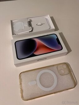 iPhone 14 – 128 GB – Blue (modrý) – stav výborný