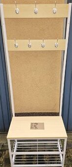 Předsíňový věšák s botníkem