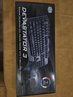 Set klávesnice a myši Cooler Master Devastator III