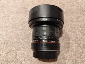 Samyang 8 mm 3.5  fish-eye  cs ll pro canon