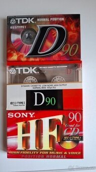 Kazeta TDK a Sony