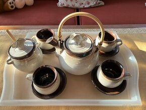 Keramický čajový servis