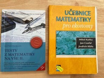 Učebnice – matematika VŠ (VELMI NÍZKÉ CENY)
