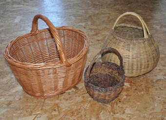 Proutěné košíky