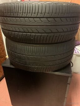 Dvě letní použité pneumatiky Bridgstone 195/50 R16