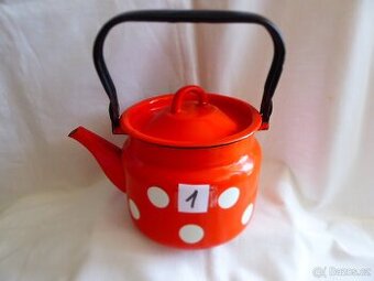 STARÁ SMALTOVANÁ KONVICE - konvička