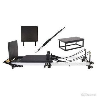 Align-Pilates F3 Folding Reformer + Jump Board, Sitting Box