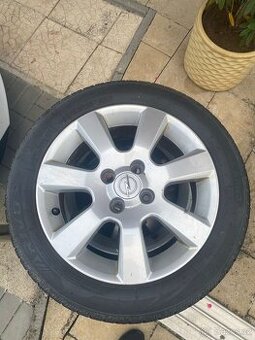 alu originalni opel rozmer 4x100x15,zimni 185 55 15 zanovni