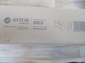 SLEVA - Nová nerozbalená skříňka pod umyvadlo zn. Astor Oslo