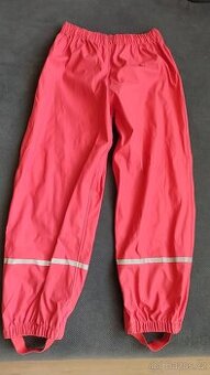 Gumové nezateplené kalhoty do deště 122/128
