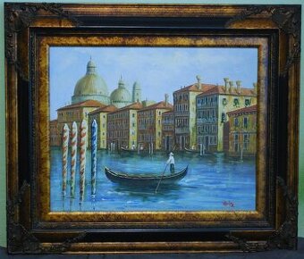 OBRAZ - Olejomalba - Benátky