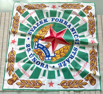 Pohraničná stráž pohraniční vlajka prapor ČSSR