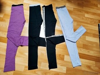 Krásné legíny vel.158/164 Kik + tričko zdarma