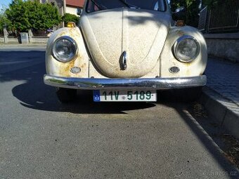 Přední nárazník na vw brouk a porsche 356