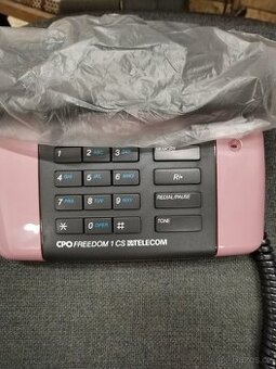 Růžový telefon - nový - 1