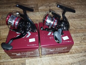 2x nový daiwa ninja 6000 ss feeder