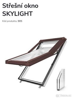 Střešní okna Skylight premium 78x140 6ks